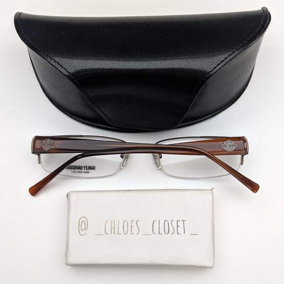 🕶️New! Harley-Davidson HD307 Men's Eyeglasses /TH303🕶️ - Picture 2 of 8